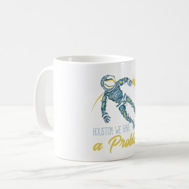 Mug Houston Nous Avons Un Problème (Devant gauche)