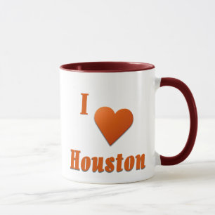 Mug Houston -- Orange brûlée