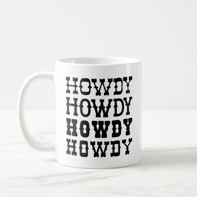 Mug Howdy (Gauche)