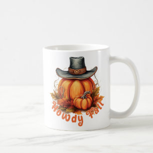 Mug Howdy Fall - Vibes d'automne rustiques