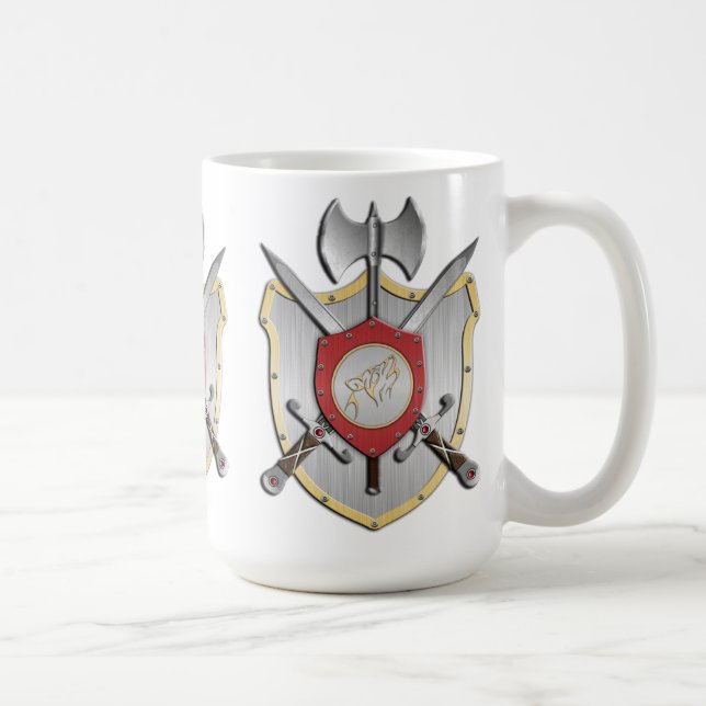 Mug Howling Wolf Battle Crest (Droite)