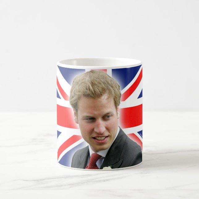 Mug HRH Duke de Cambridge - Stunning ! (Centre)