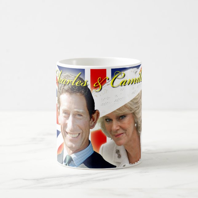 Mug HRH Prince Charles et HRH Duchess of Cornwall (Centre)