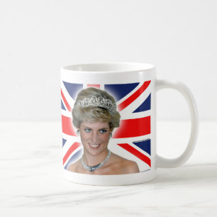Mug HRH Princess Diana Union Jack