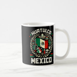 Mug Huatulco souvenir mexique drapeau cinq de mayo