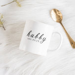 Mug Hubby Est 2023 - marionnettes<br><div class="desc">Hubby Est 2023 - groomsmen newlysée Cadeau</div>