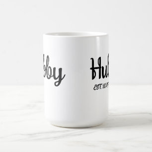Mug Hubby Mariage Anniversaire des voeux pour mari