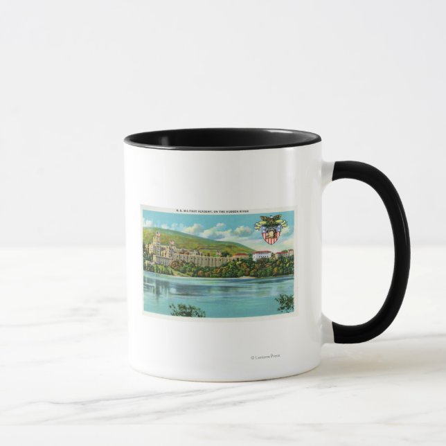 Mug Hudson River Vue de l'Académie militaire américain (Droite)