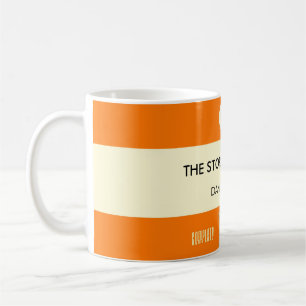 Mug Huez l'ours - orange de citrouille