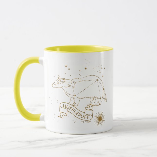 Mug HUFFLEPUFF™ Constellation Graphic (Gauche)