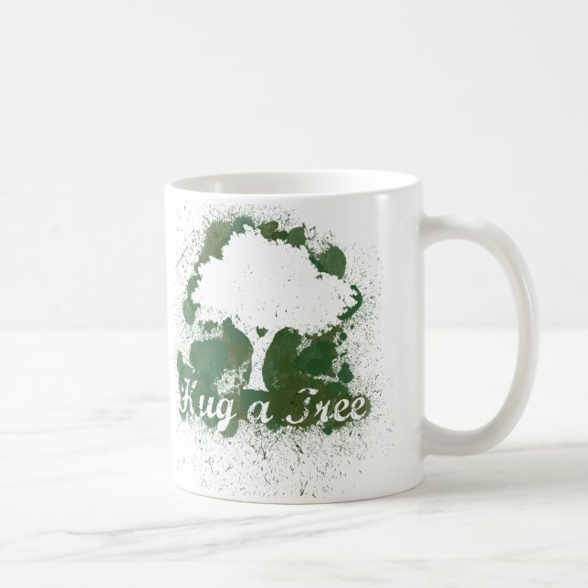 Mug Hug a Tree Think Green (Droite)