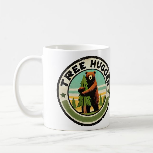 Mug Hugger d'arbre Nature Ours Amateurs (Gauche)