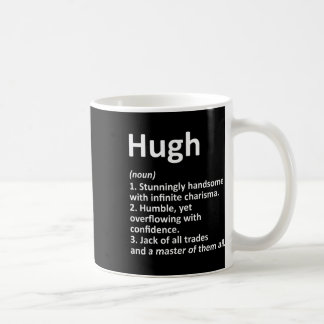 Mug Hugh Définition Nom personnalisé Amusant Anniversa