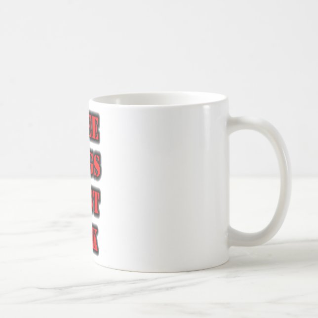 Mug HUGS GRATUITS Posez simplement la question (Droite)