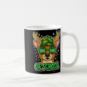 Mug Hugvyn 100 Jours D'école Cerf Chasse Garçons Camo