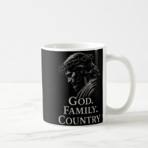 Mug Hugvyn Dieu Famille Pays Jésus Foi Chrétienne Mi