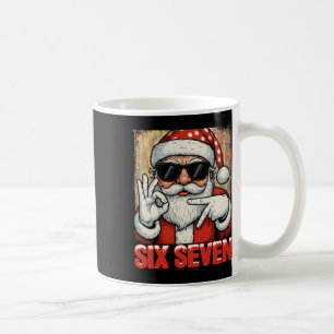 Mug Hugvyn drôle six sept mème Noël Santa Cool S