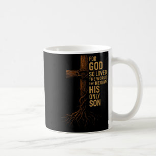 Mug Hugvyn Jésus Dieu Aima Tant Le Monde Croix Jean 3_