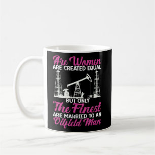 Mug Huile de la femme des champs Huile de la plate-for