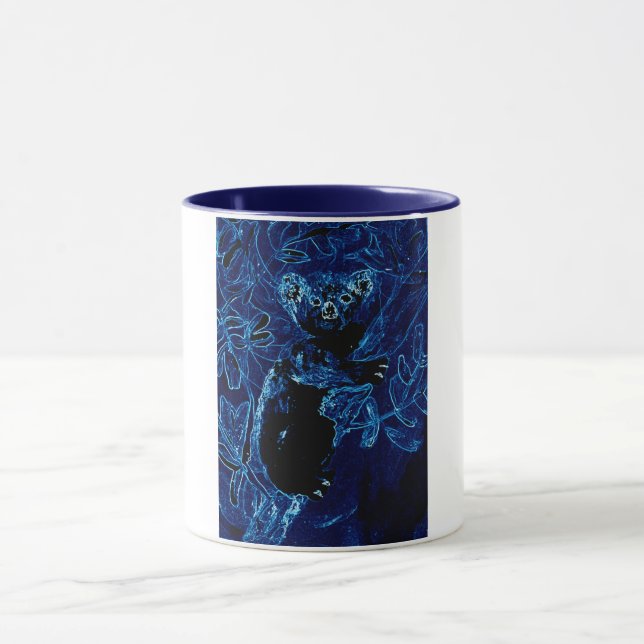 Mug Huile d'ours de Koala bleu (Centre)