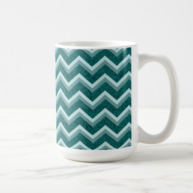 Mug Huile turquoise incorporée (Droite)