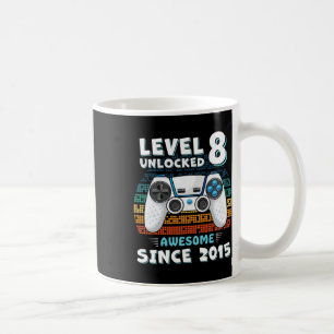 Mug Huit 8ans Anniversaire Fils Garçon Amusant Joueur