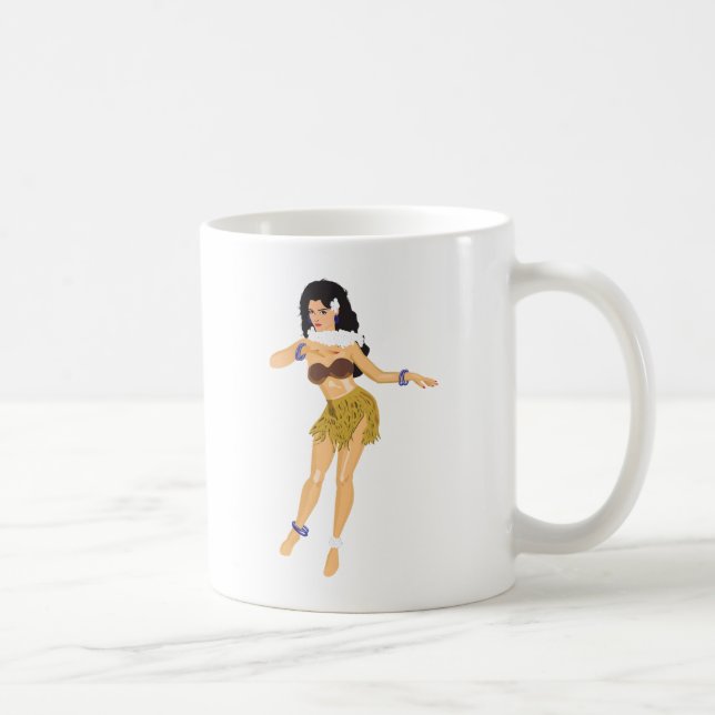 Mug Hula Girl (Droite)