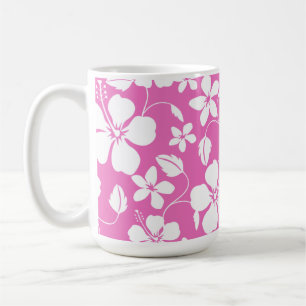 MUG HULA HAÏIENNE (HIBISCUS) ROSE