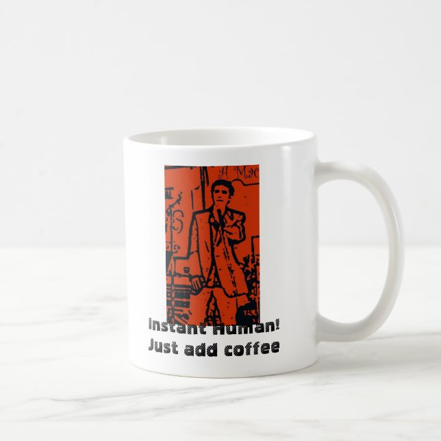 Mug Humain instantané ! Ajoutez juste le café (Droite)