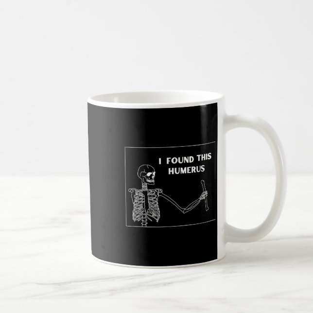 Mug Humerus Skeleton - Funny Halloween Uni (Droite)