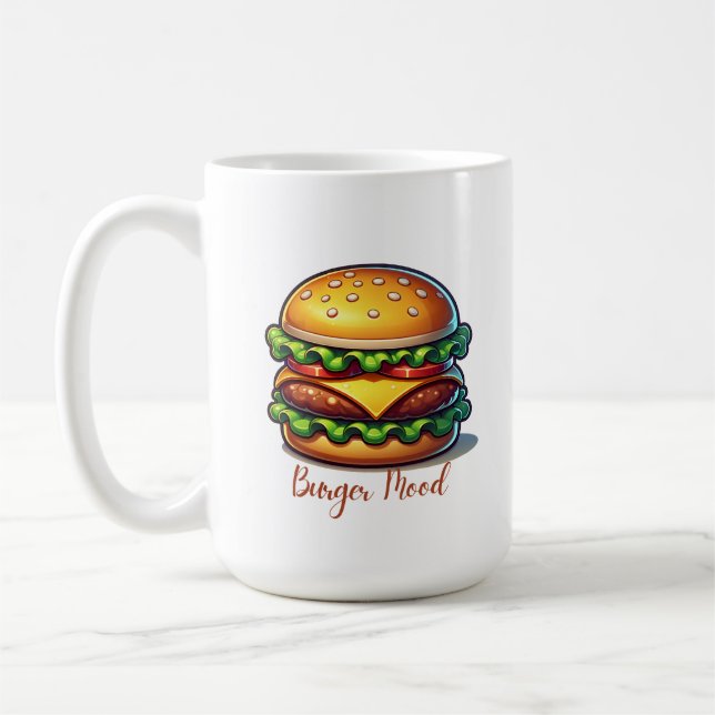 Mug Humeur Burger  (Gauche)