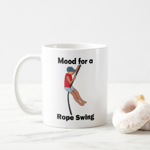 Mug Humeur de balançoire à corde bonnes vibrations