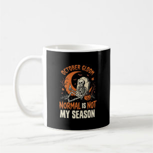 Mug Humeur de squelette d'humour noir Halloween