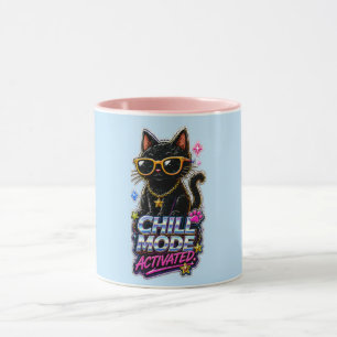 Mug Humeur détendue activée – Citation drôle et relaxa