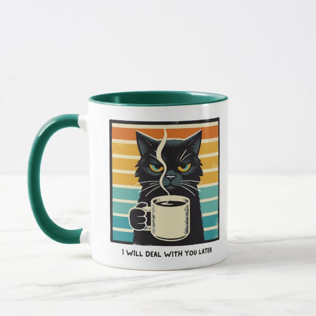 Mug Humeur du matin Café pour chats (Gauche)