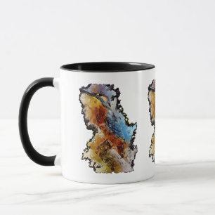 Mug Humming Bird Gem Bee Emerald brillant Topaz