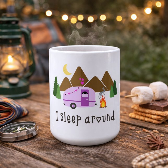 Mug Humoristique Je Dors Autour (Créateur téléchargé)