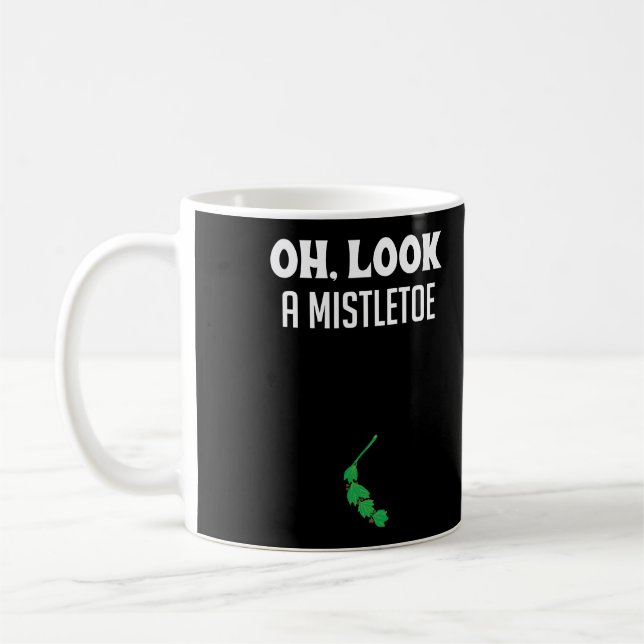 Mug Humour Adulte Noël Mistletoe Dirty Père Noël Cadea (Gauche)