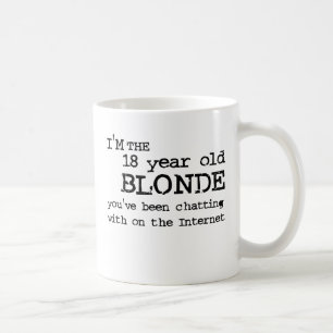 Mug Humour Blonde Drôle Internet