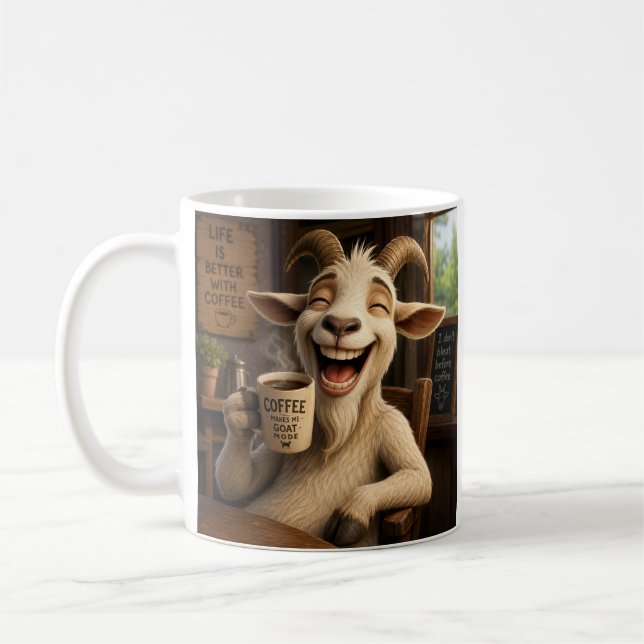 Mug Humour de chèvre (Gauche)
