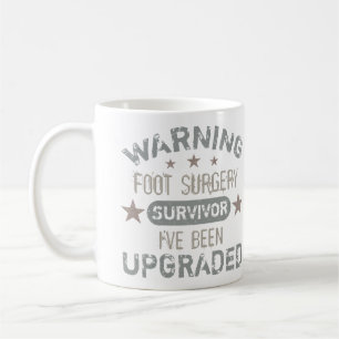 Mug Humour de chirurgie des pieds amélioré