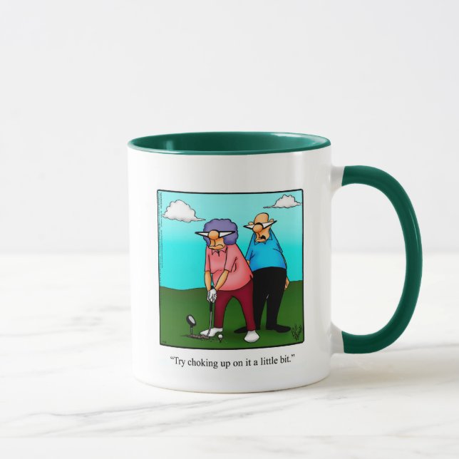 Mug Humour De Golf Pour Elle (Droite)