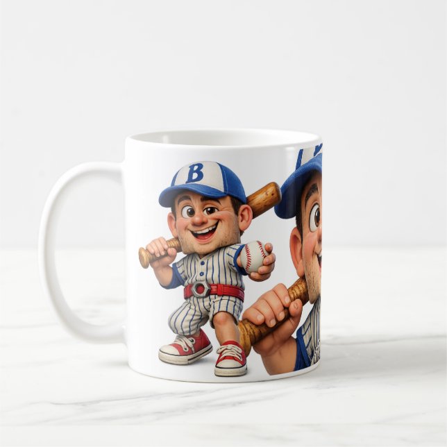 Mug Humour de joueur de baseball (Gauche)