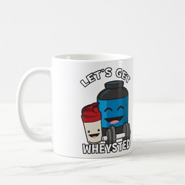 Mug Humour de la musculation - Obtenons l'enlèvement (Gauche)