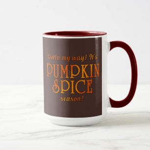 Mug Humour de la saison ÉPICE DE CITROUILLE