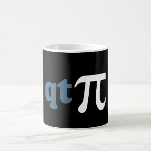 Mug Humour de maths - pièce en t mignonne pi