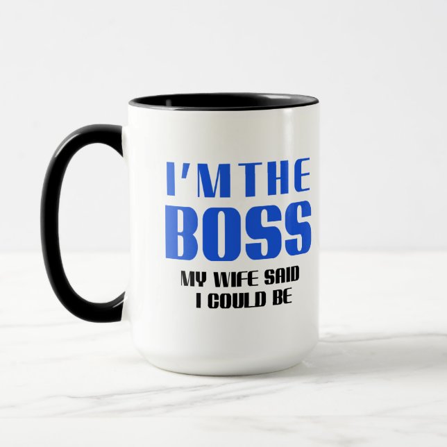 Mug Humour de pâte à café (Gauche)