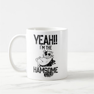 Mug Humour de porc : Je suis le beau (jambon) One1