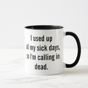 Mug humour de travail