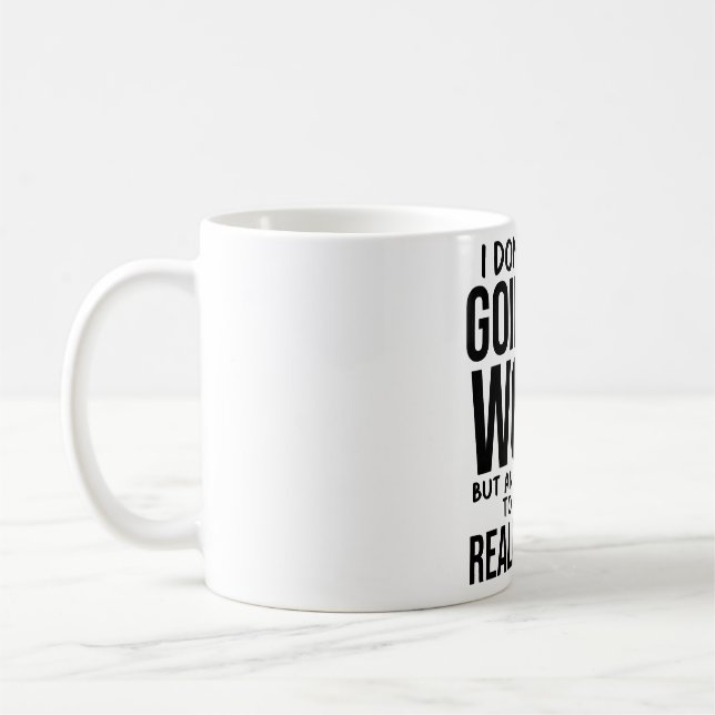 Mug Humour de travail - Aller au travail Sucks (Gauche)
